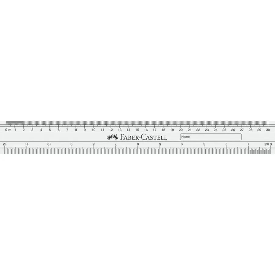 Plastic Ruler 30 cm