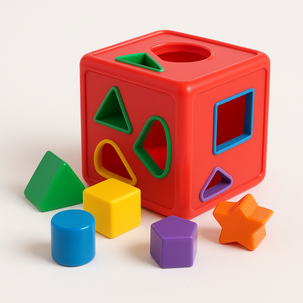 Educational Shape Sorter Cube